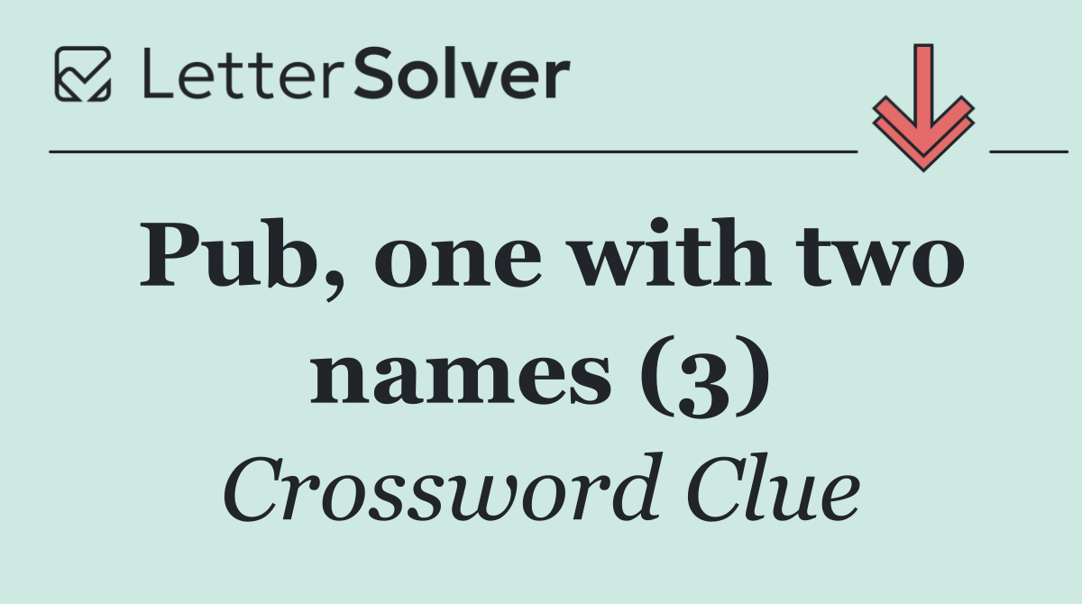 Pub, one with two names (3)