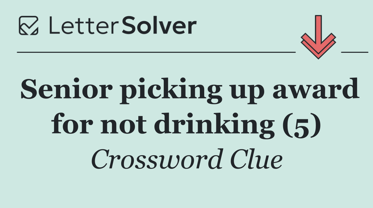 Senior picking up award for not drinking (5)