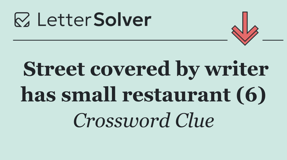 Street covered by writer has small restaurant (6)
