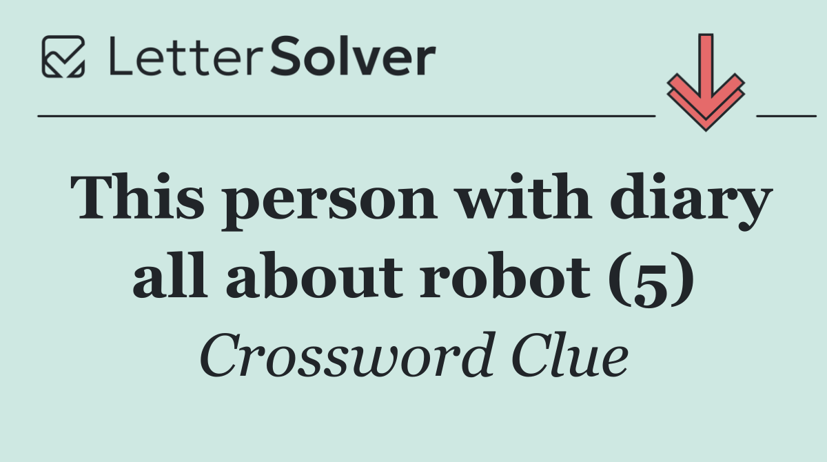 This person with diary all about robot (5)