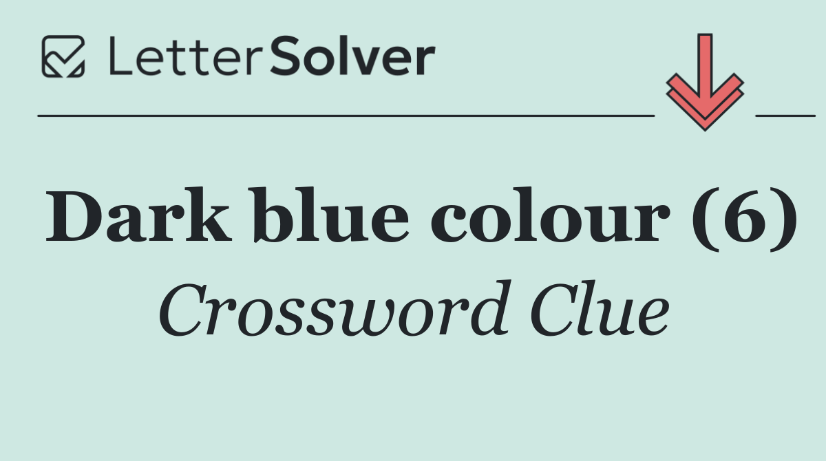 Dark blue colour (6)