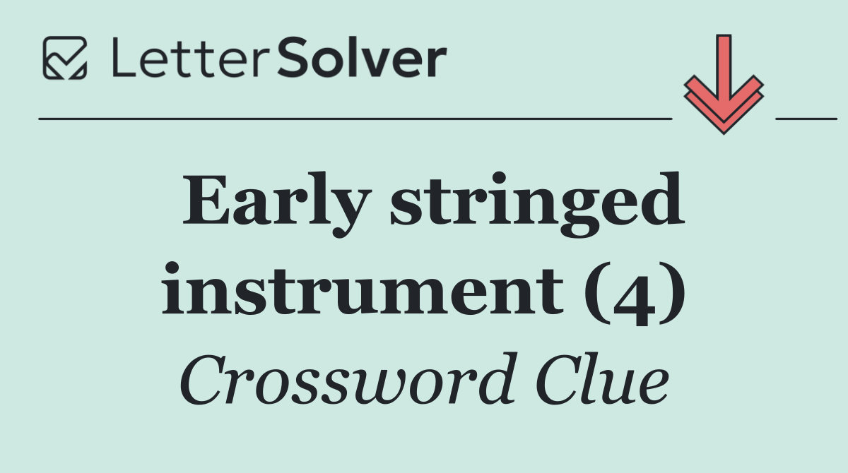 Early stringed instrument (4)