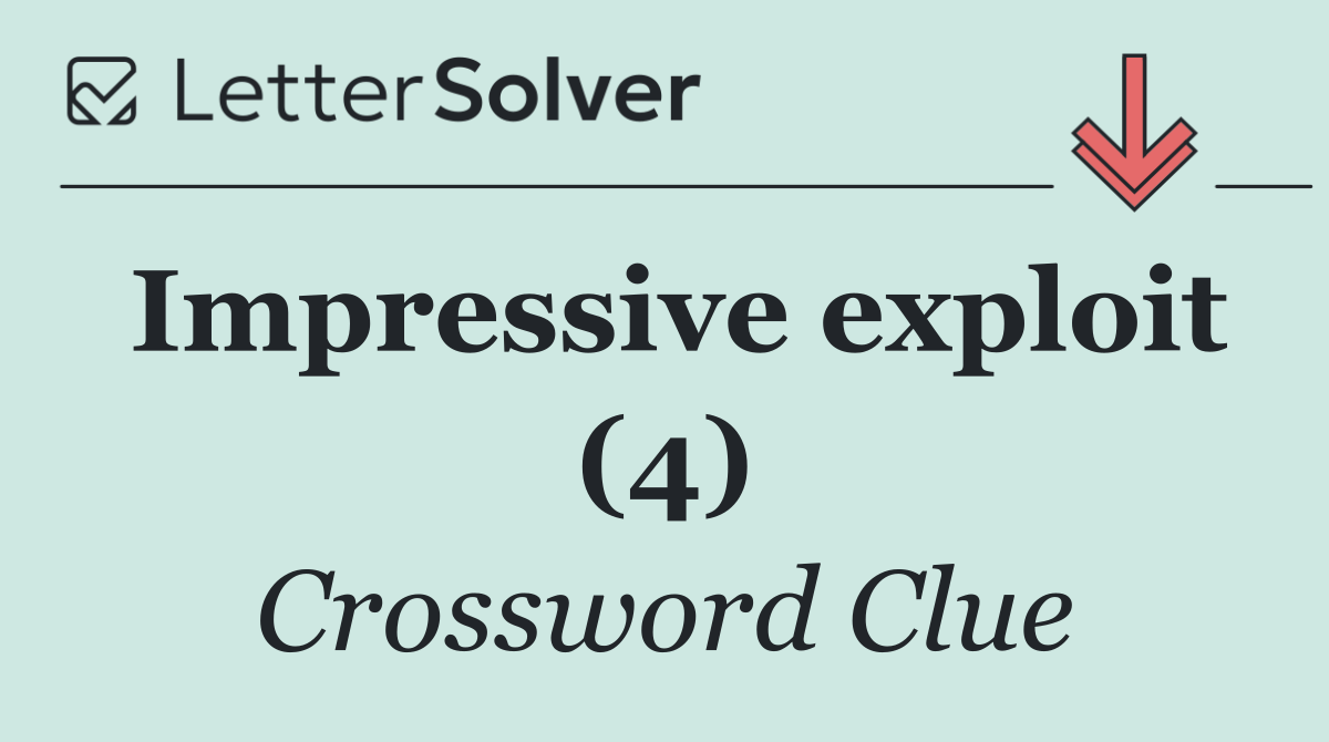 Impressive exploit (4)