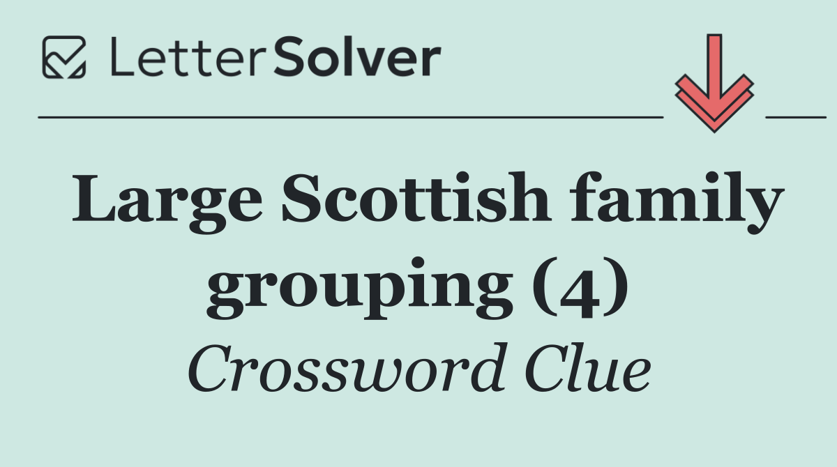 Large Scottish family grouping (4)