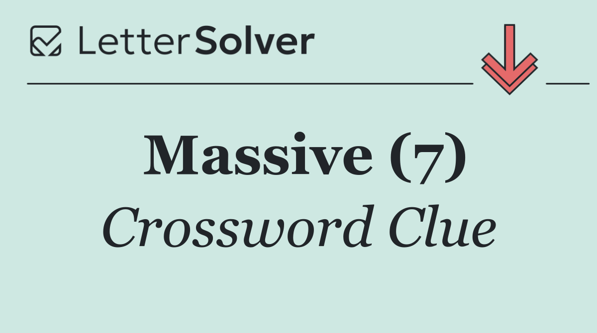 Massive (7)