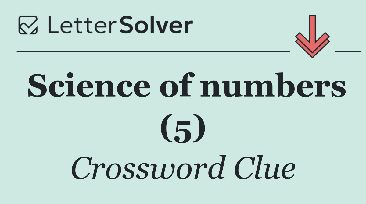Science of numbers (5)