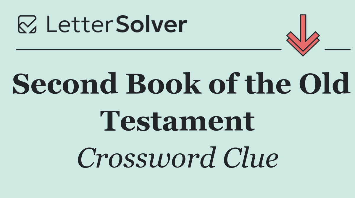 Second Book of the Old Testament
