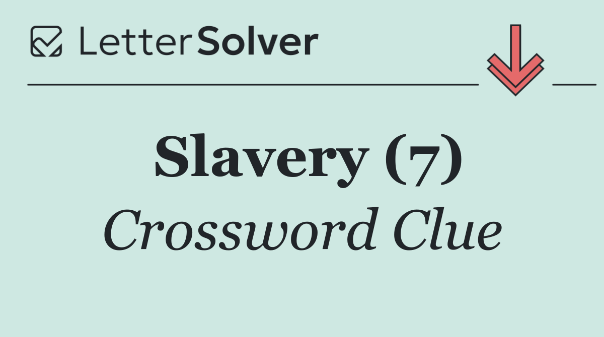 Slavery (7)