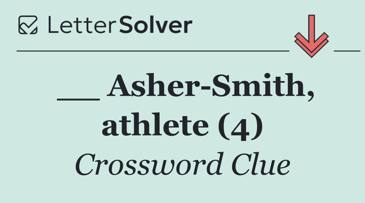 __ Asher Smith, athlete (4)