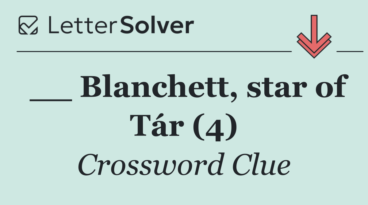 __ Blanchett, star of Tár (4)