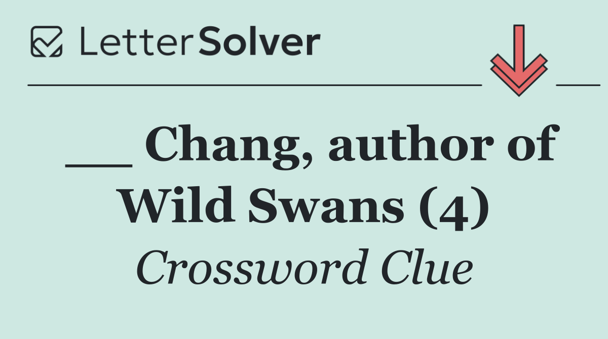 __ Chang, author of Wild Swans (4)