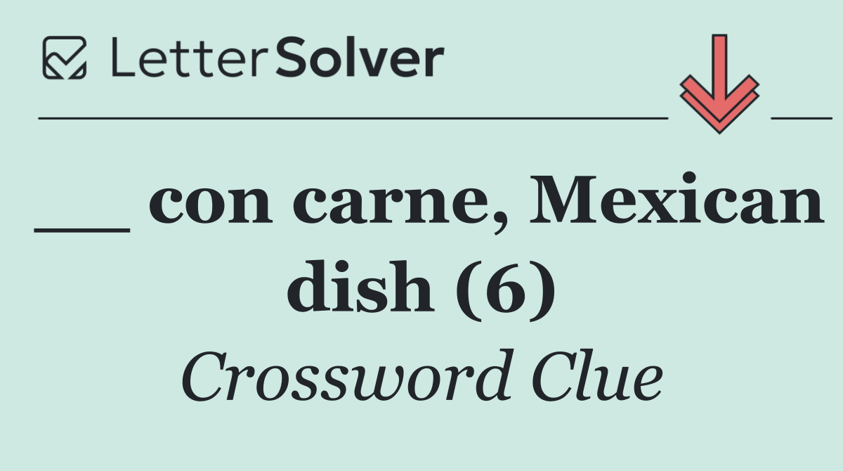 __ con carne, Mexican dish (6)