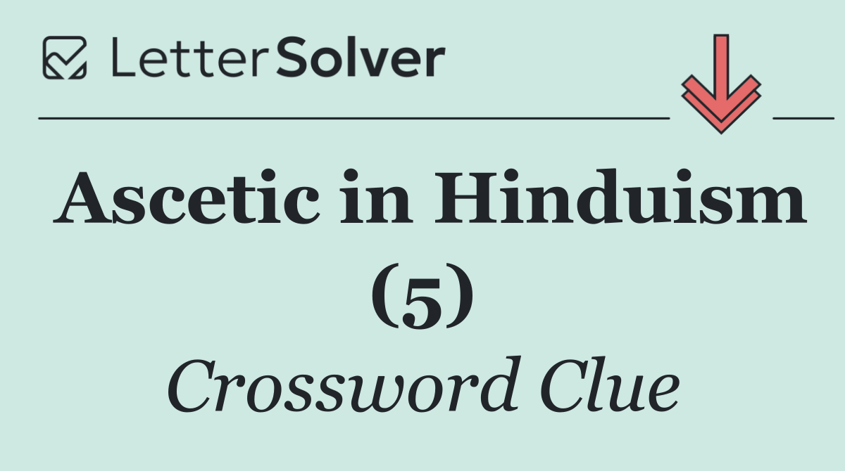 Ascetic in Hinduism (5)