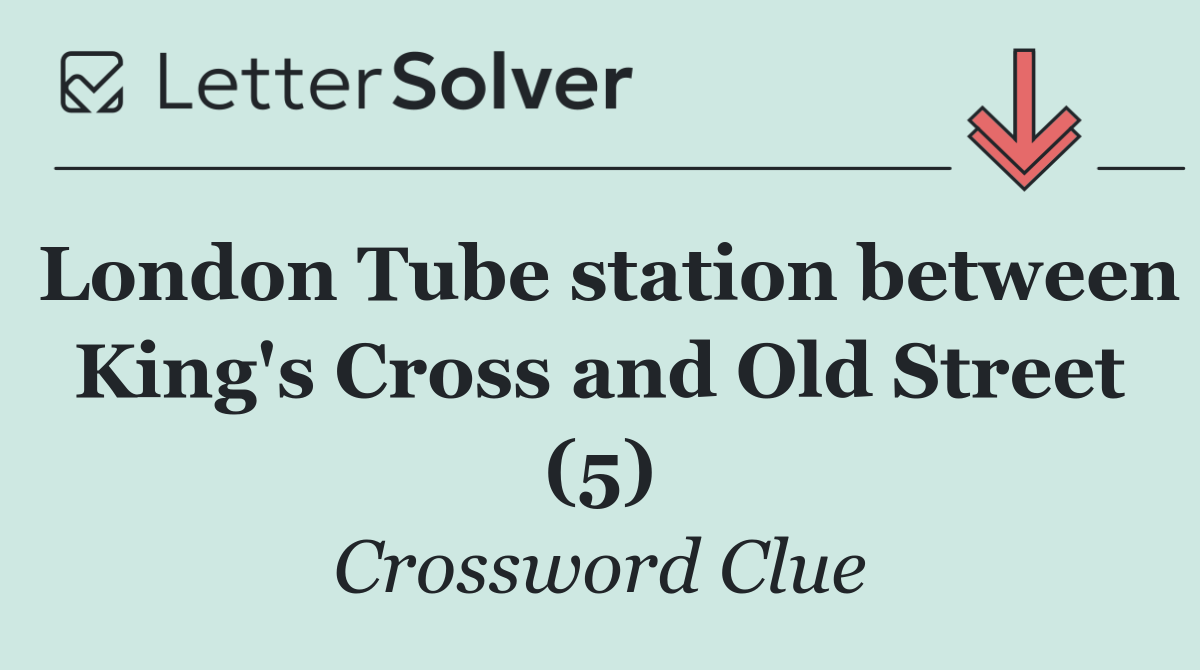London Tube station between King's Cross and Old Street (5)