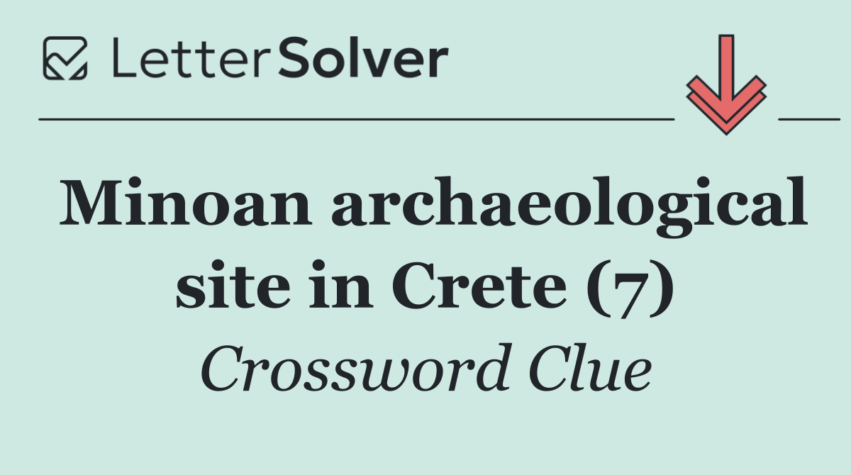 Minoan archaeological site in Crete (7)