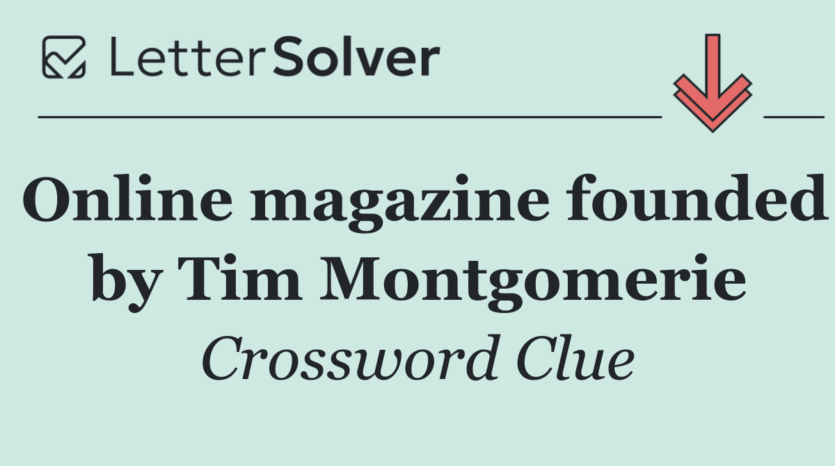 Online magazine founded by Tim Montgomerie