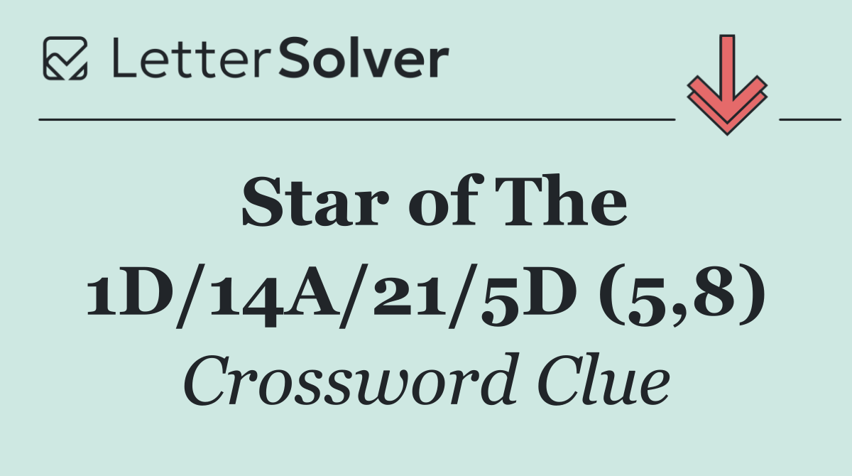 Star of The 1D/14A/21/5D (5,8)