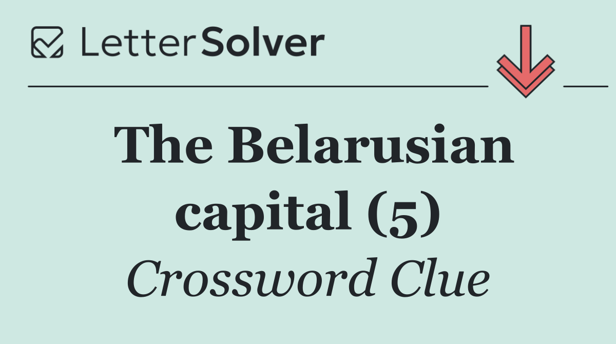 The Belarusian capital (5)