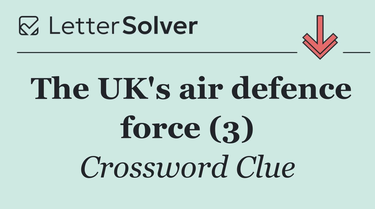 The UK's air defence force (3)