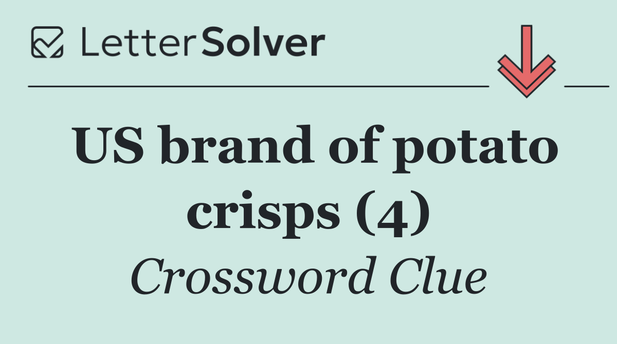 US brand of potato crisps (4)