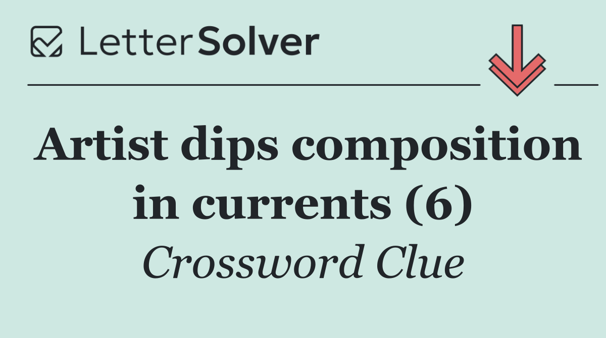 Artist dips composition in currents (6)