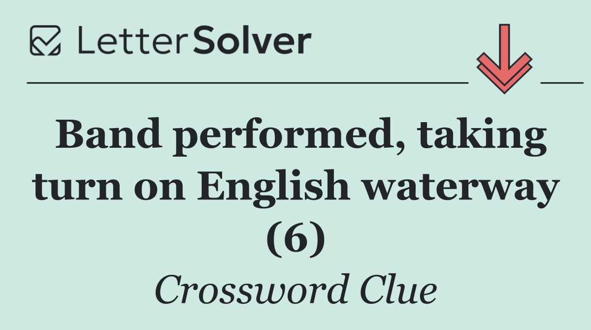 Band performed, taking turn on English waterway (6)