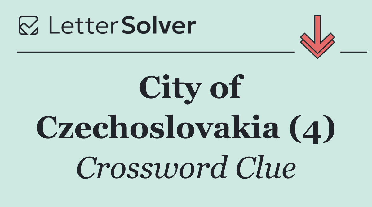 City of Czechoslovakia (4)