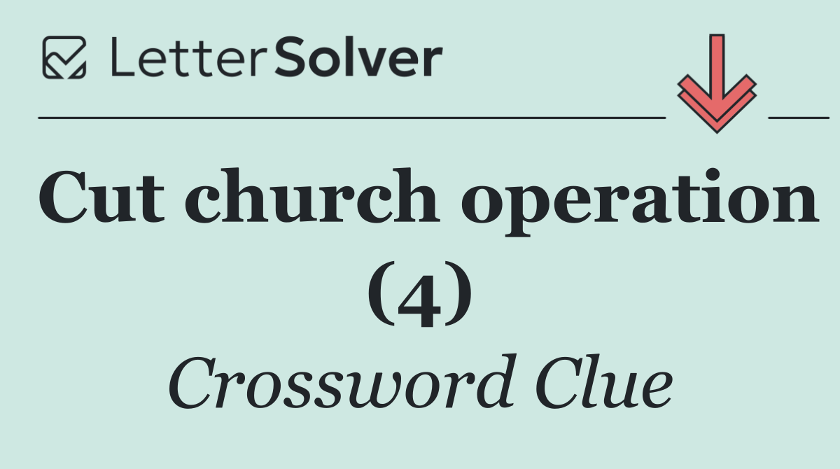 Cut church operation (4)