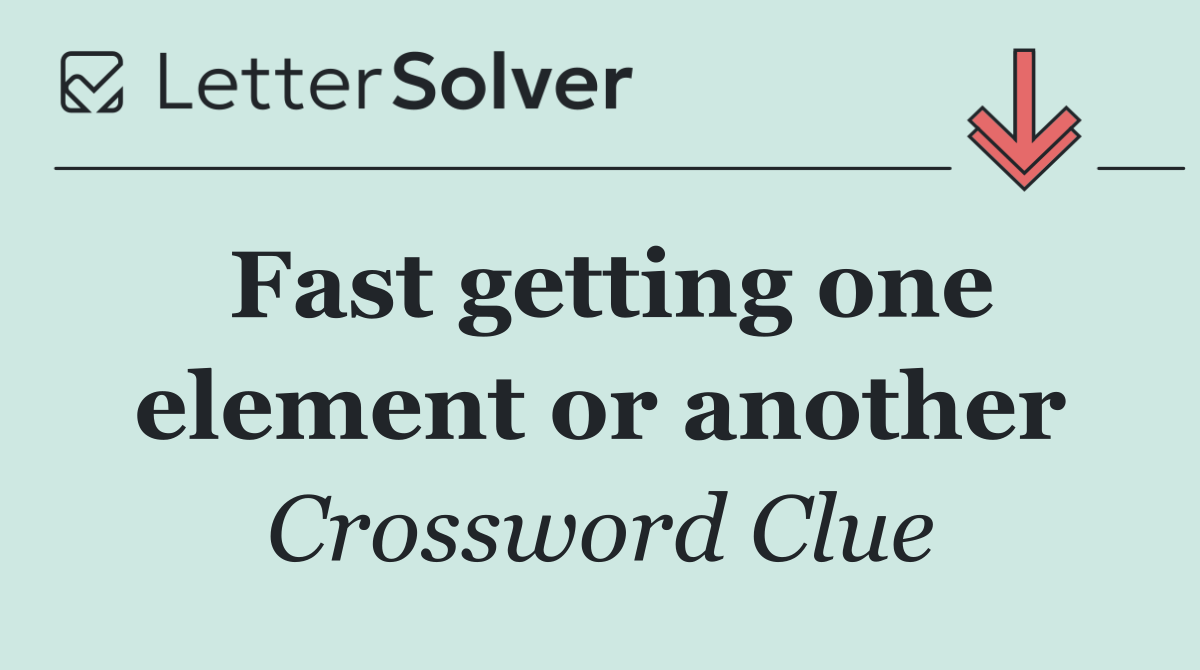 Fast getting one element or another