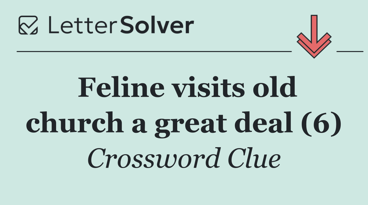Feline visits old church a great deal (6)