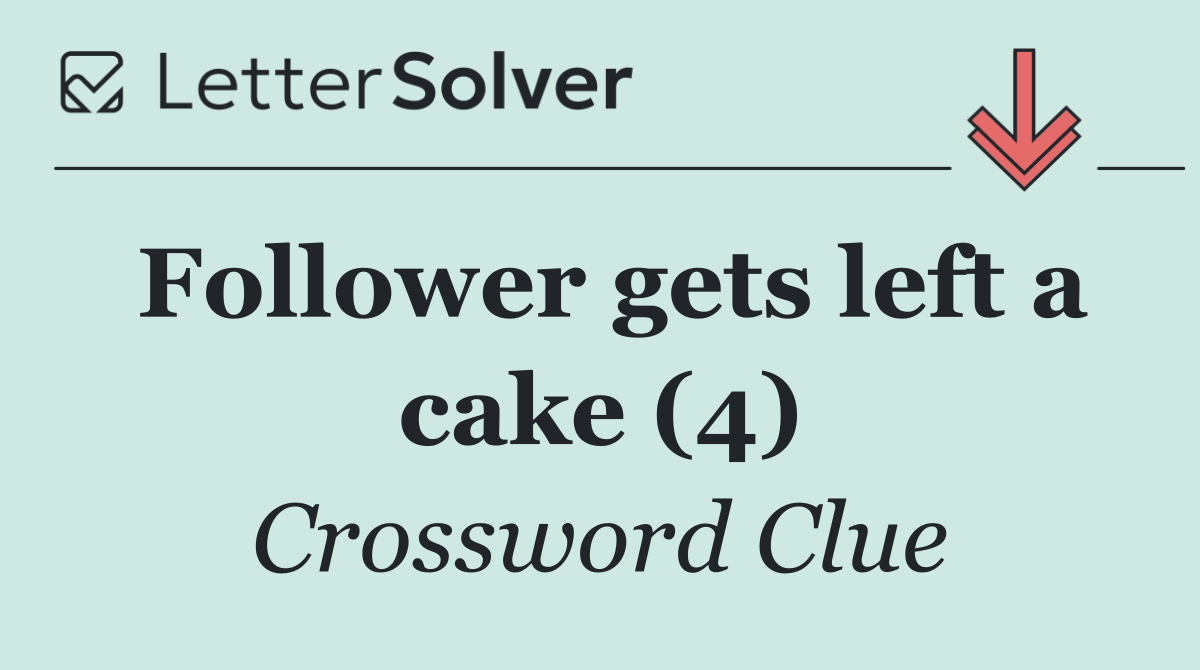 Follower gets left a cake (4)
