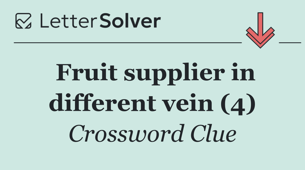 Fruit supplier in different vein (4)