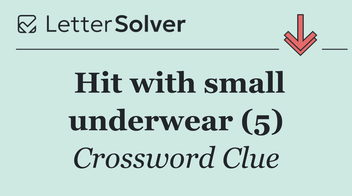 Hit with small underwear (5)