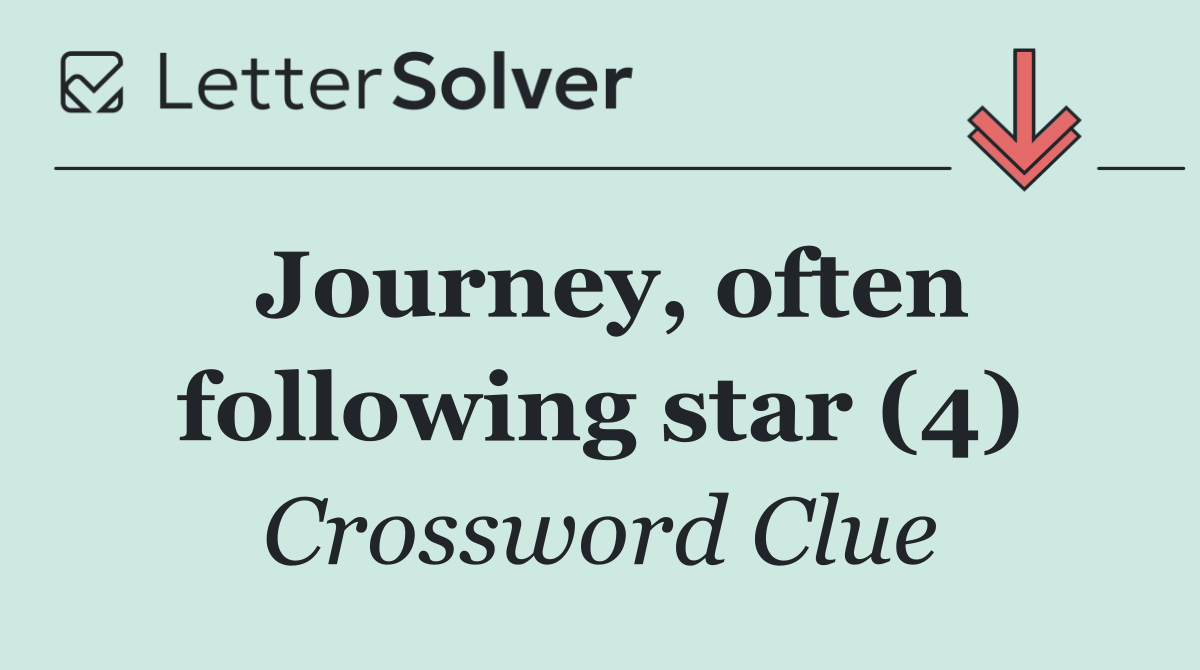 Journey, often following star (4)