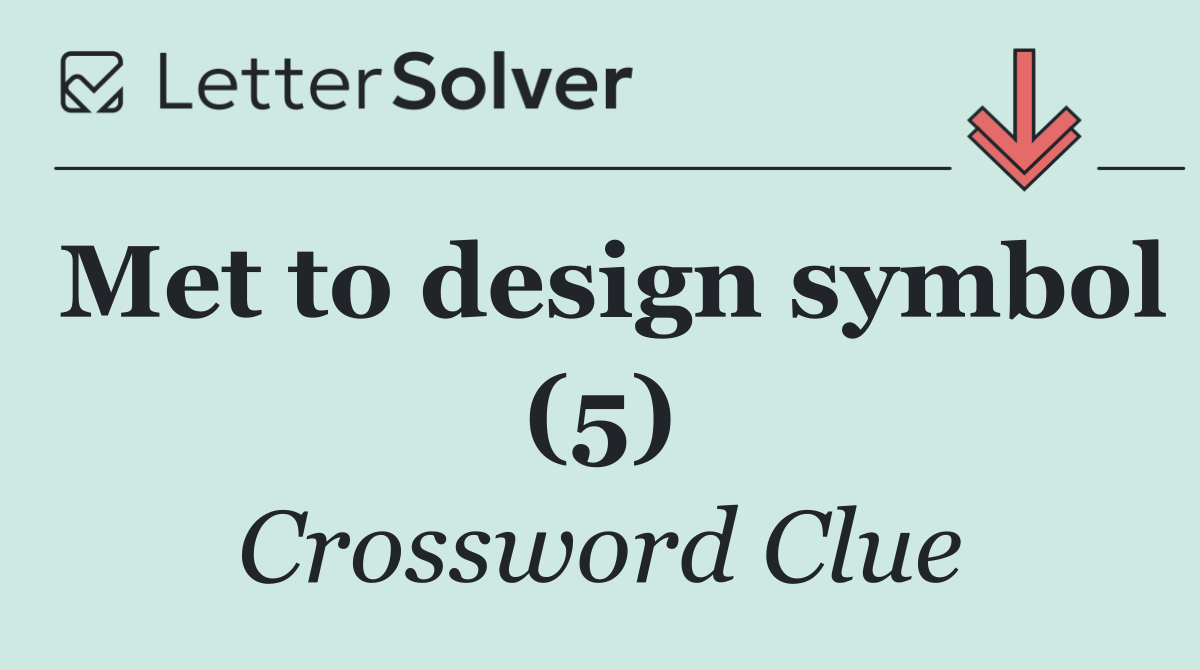 Met to design symbol (5)