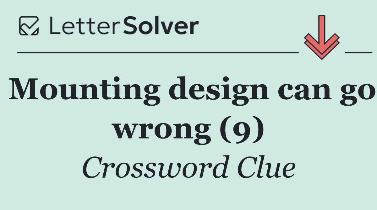Mounting design can go wrong (9)