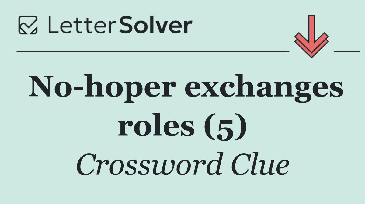 No hoper exchanges roles (5)