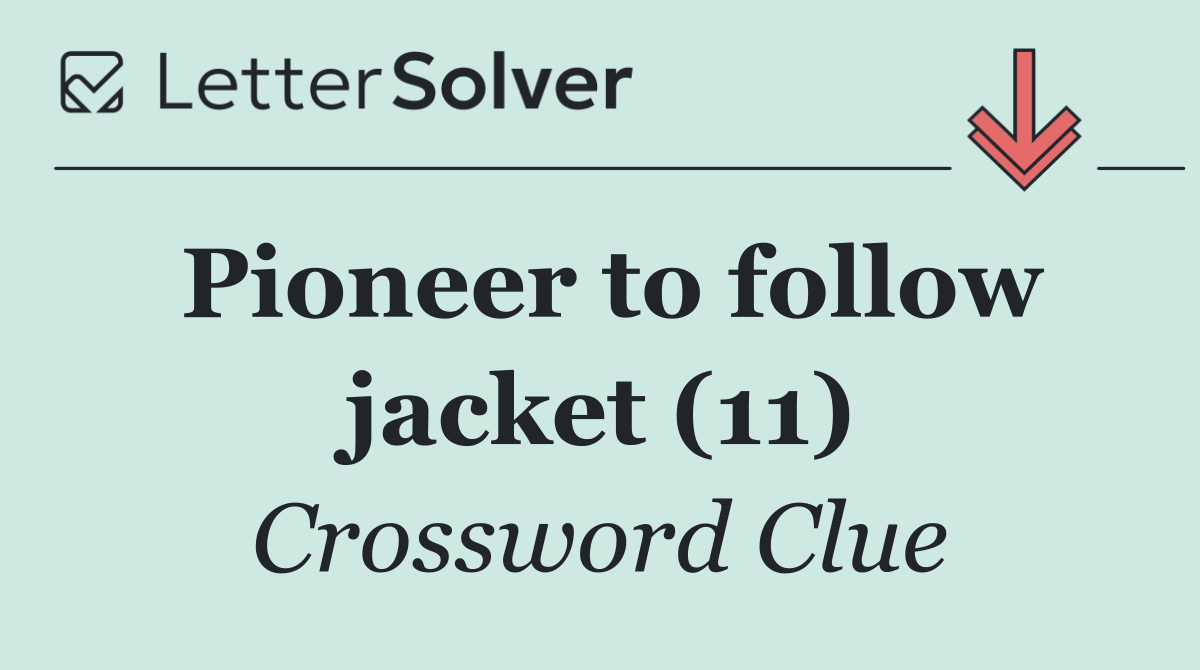 Pioneer to follow jacket (11)