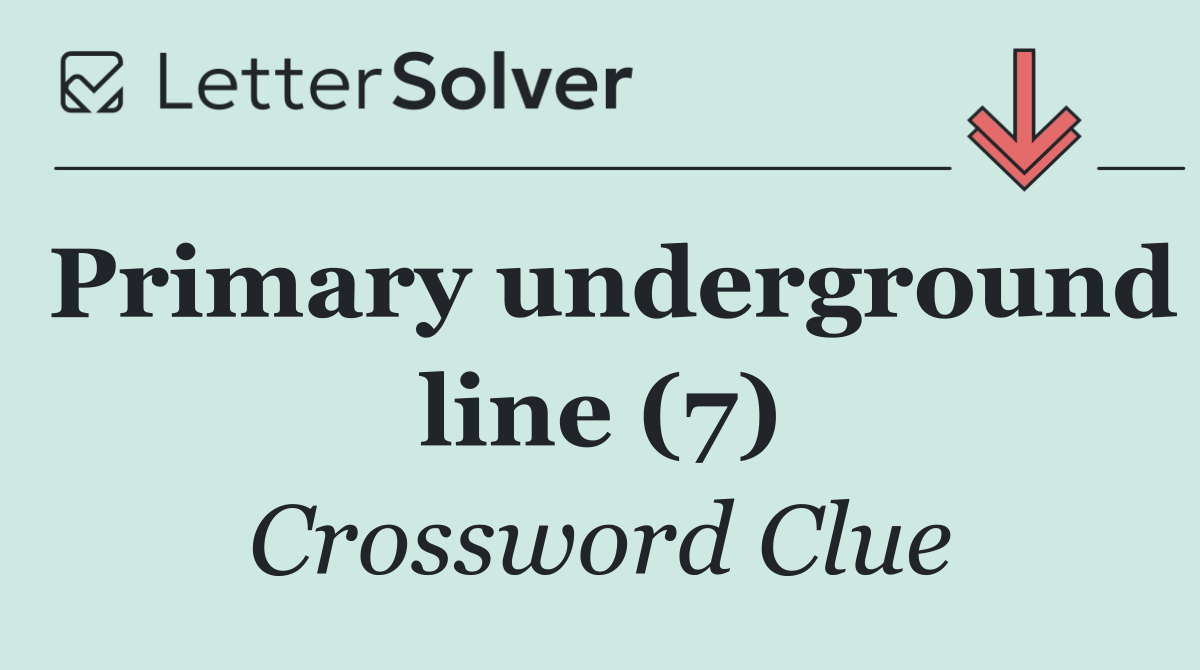 Primary underground line (7)