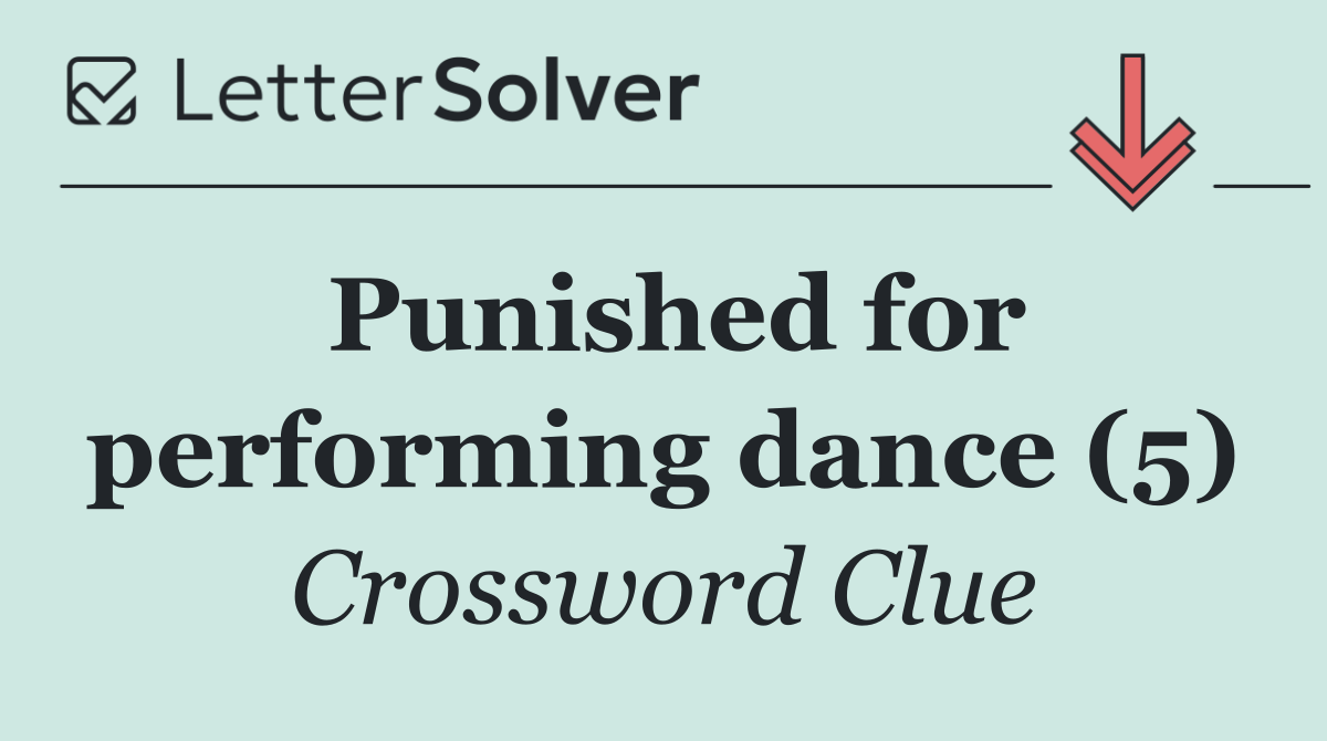 Punished for performing dance (5)