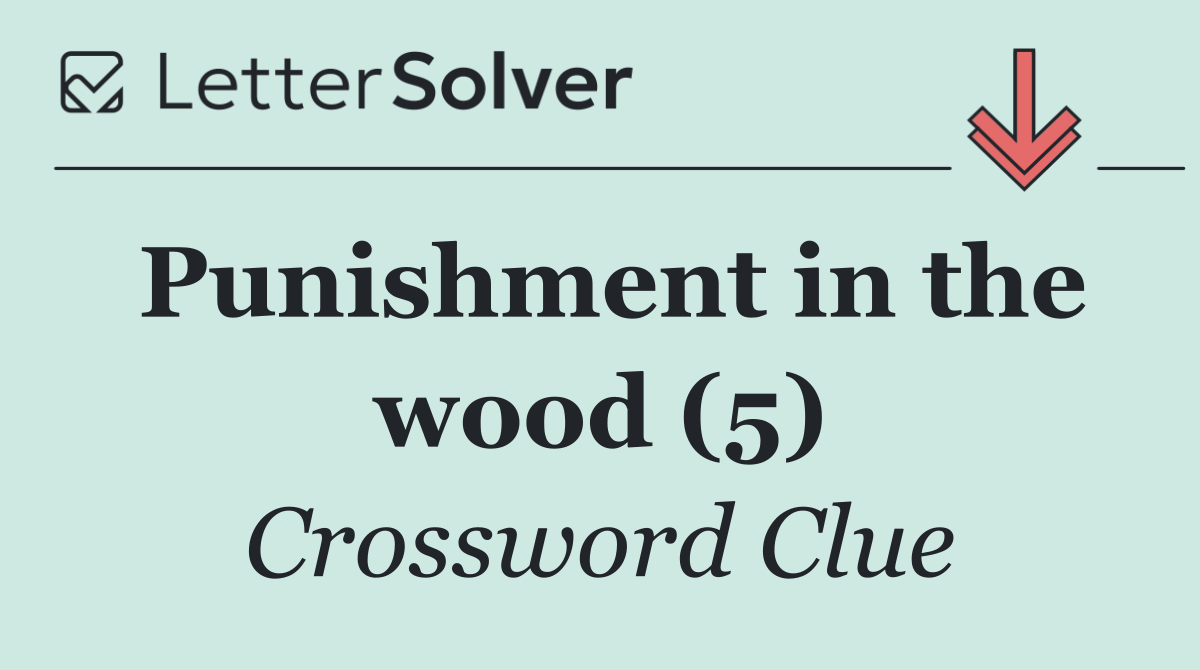 Punishment in the wood (5)