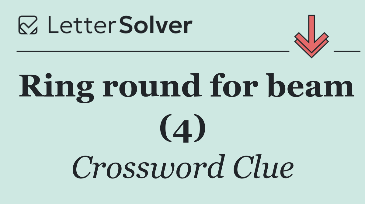 Ring round for beam (4)