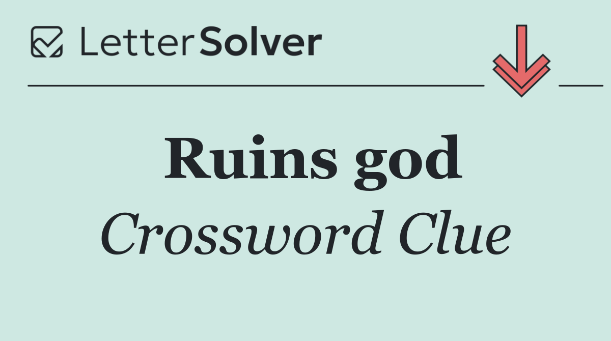 Ruins god