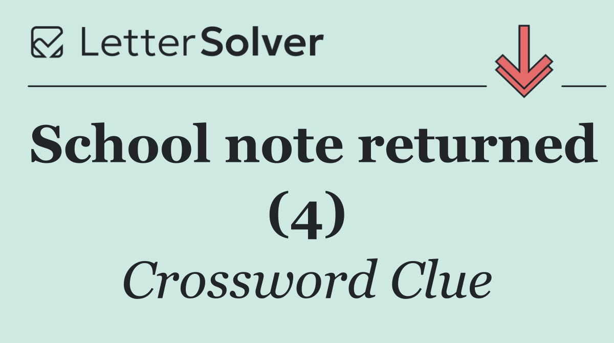 School note returned (4)