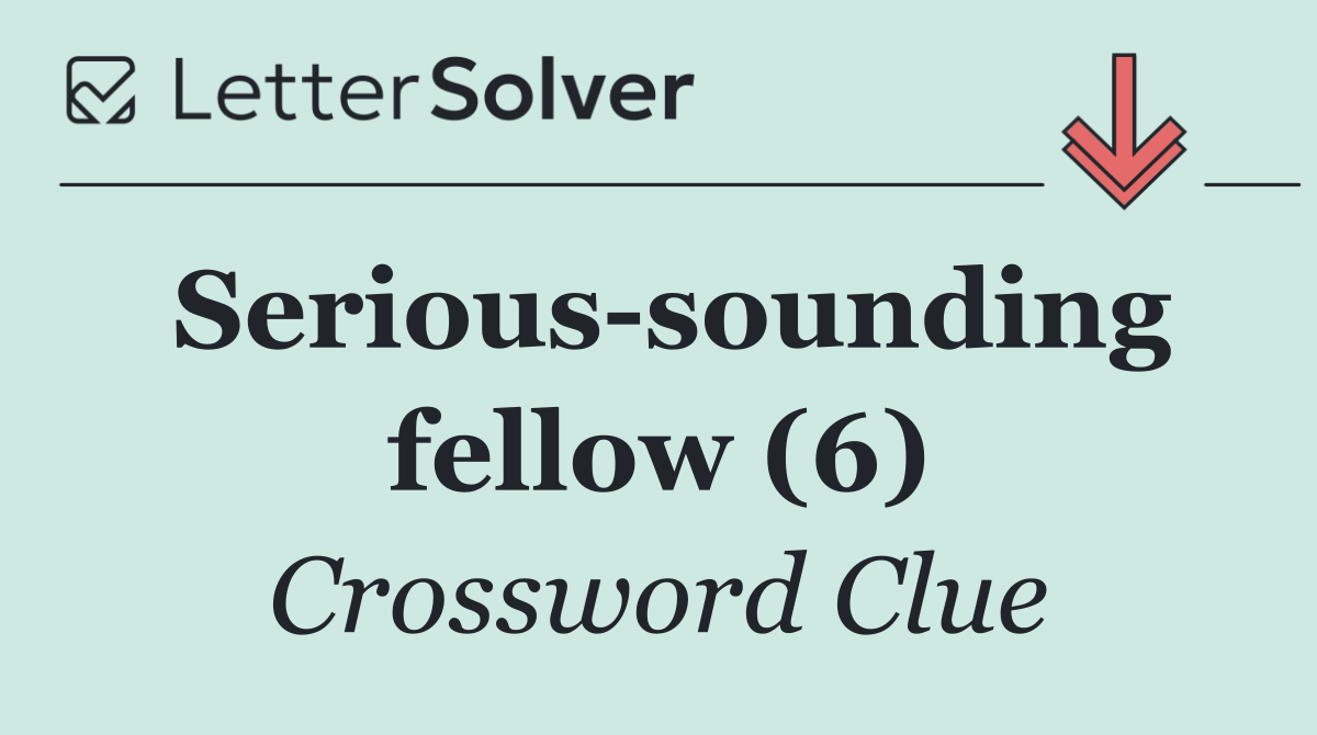 Serious sounding fellow (6)