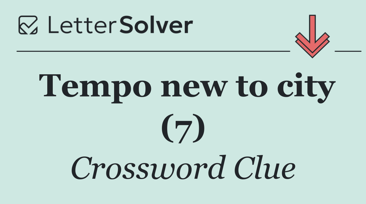 Tempo new to city (7)