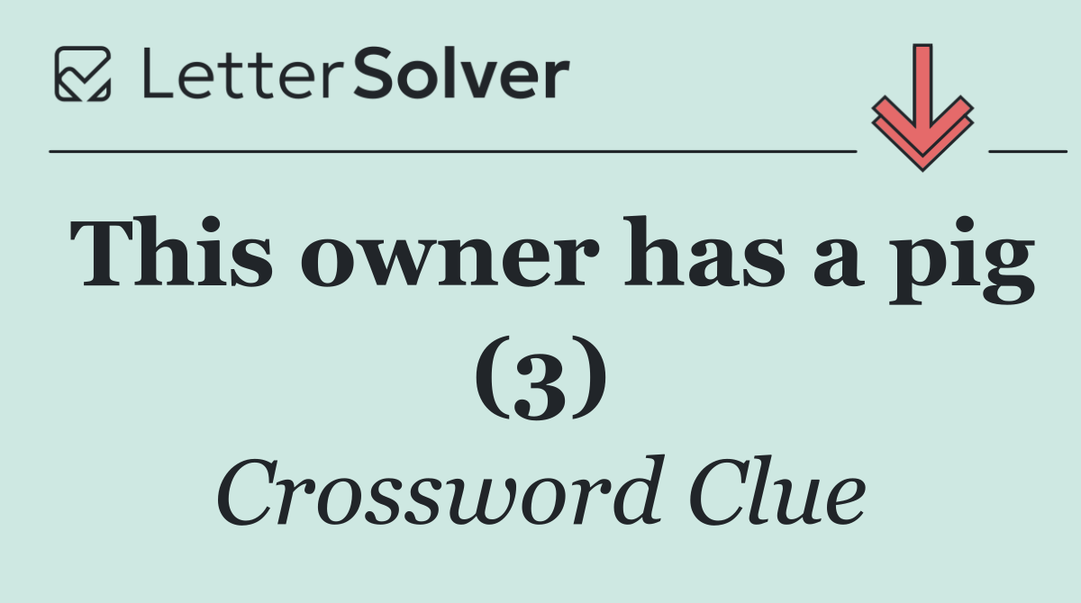 This owner has a pig (3)