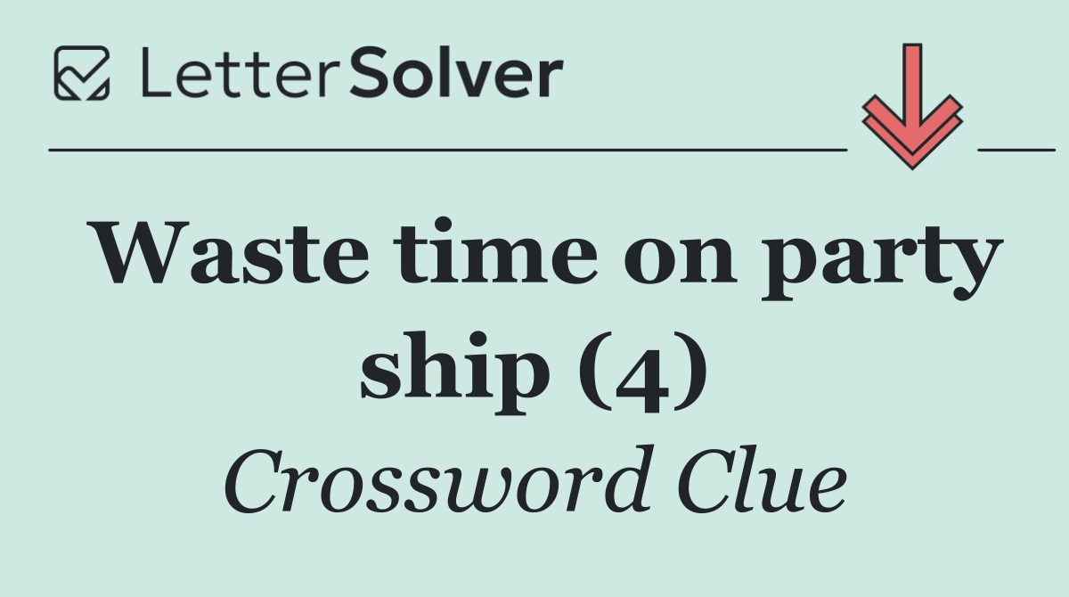 Waste time on party ship (4)