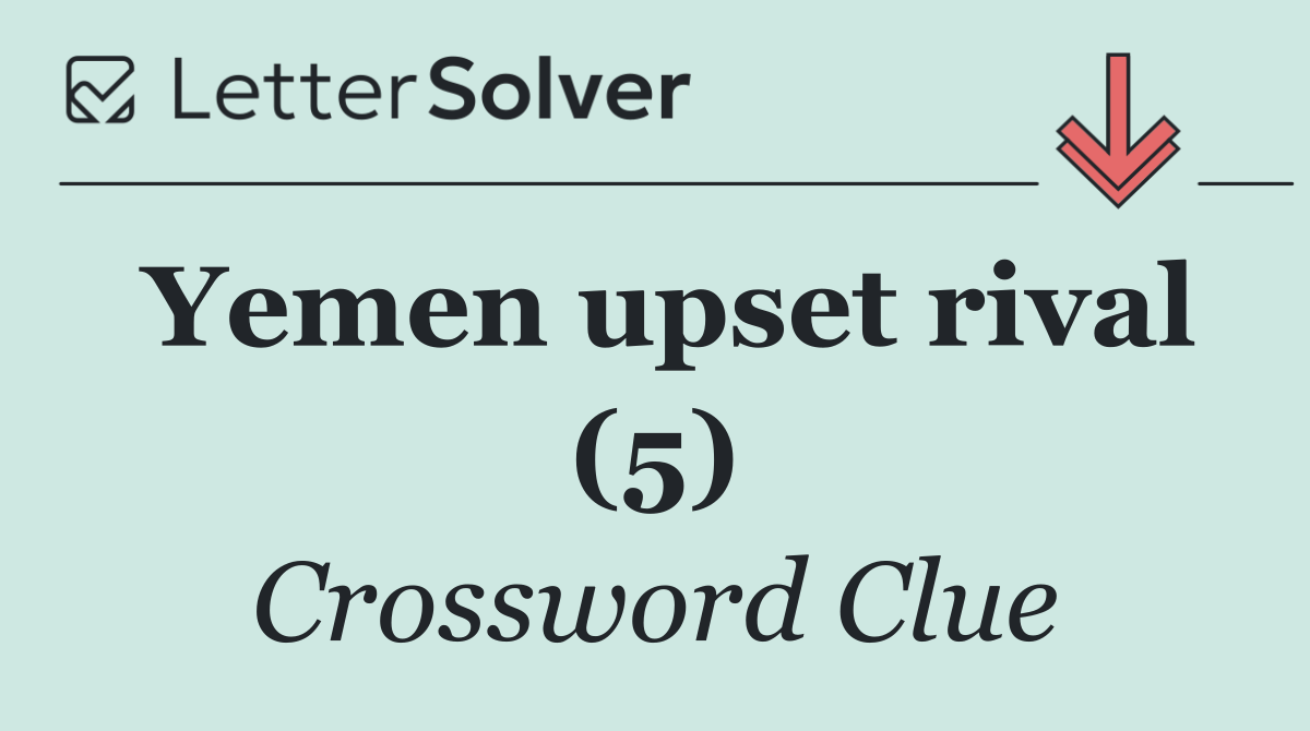 Yemen upset rival (5)