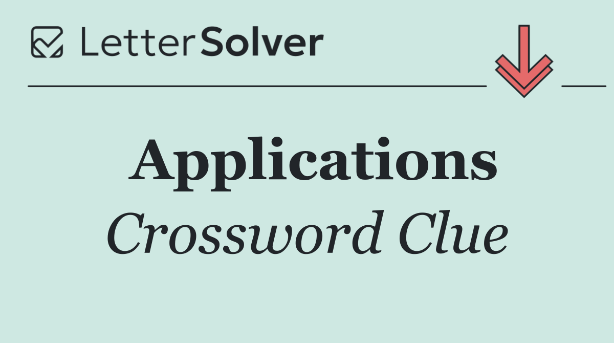 Applications